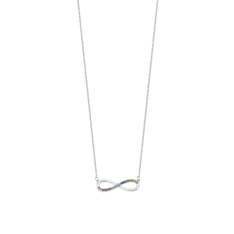 LOTUS SILVER Collier LP1872-1/2 Trendy Argent Infini 42.00 mm Femme