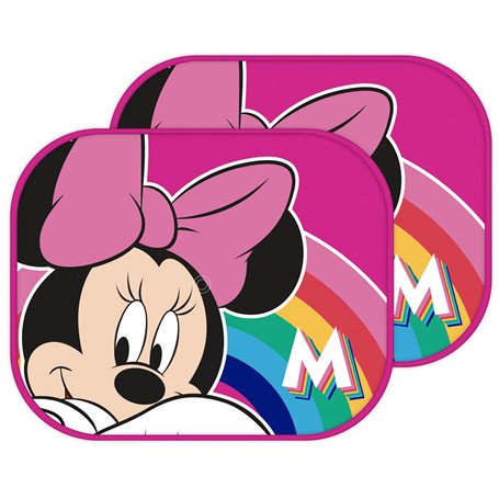 ARDITEX WD15178 Lot de 2 protections de soleil pour fenêtres Disney-Minnie