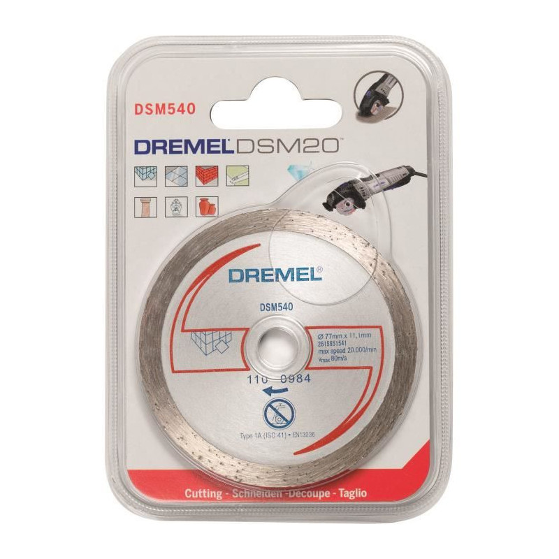 Image secondaire de Disque de coupe Dremel DSM540