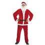 viving Déguisement de Père Noël chapeau, barbe, veste, ceinture et pantalon Taille XXXL (1)