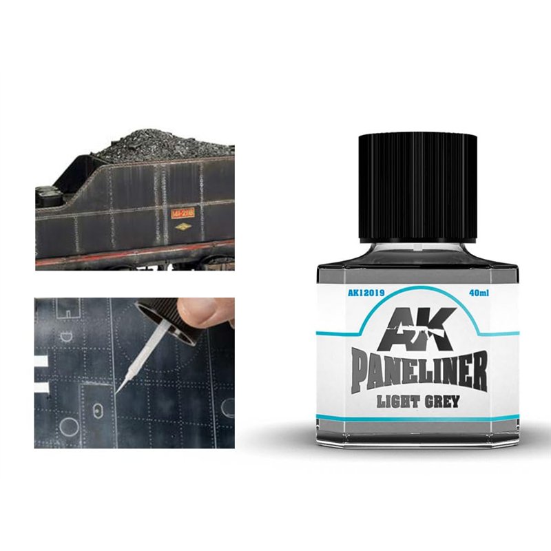 AK Weathering PANELINER AK12019 Light Grey (40ml)