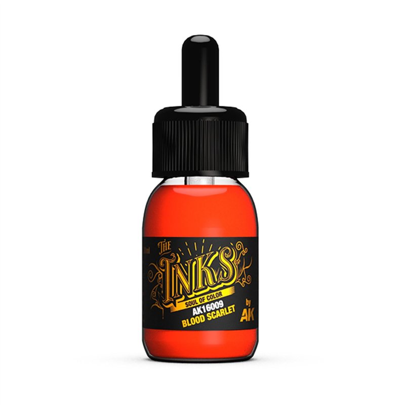 Ak+Interactive++Pot+de+Peinture+-+Inks+Blood+Scarlet+%2830+ml%29