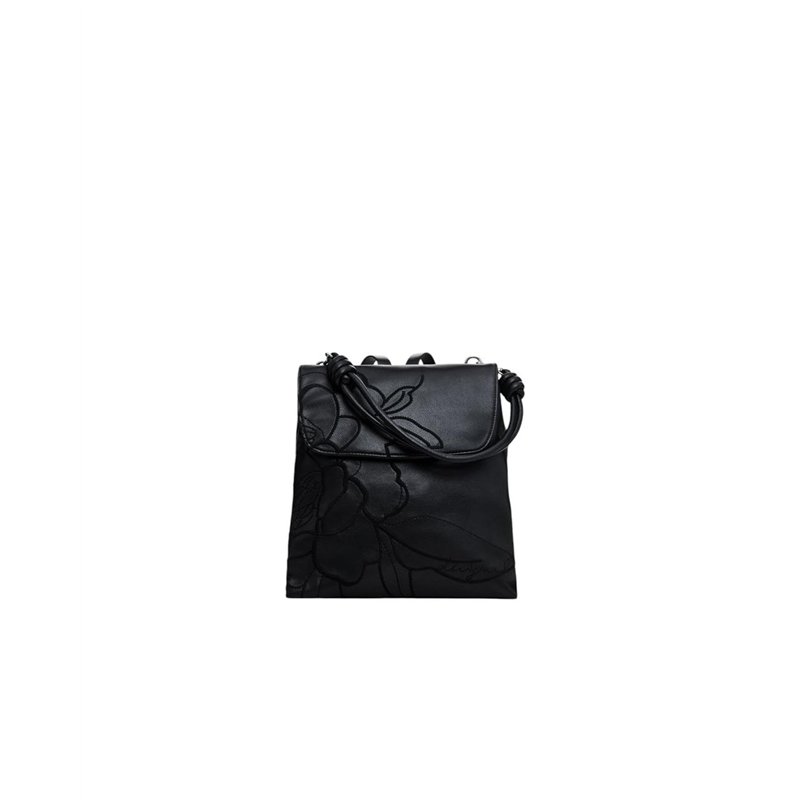 Image secondaire de Desigual Accessoires PU, Mini Sac à Dos en polyuréthane Femmes, Noir, Einheitsgröße