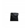 Desigual Accessoires PU, Mini Sac à Dos en polyuréthane Femmes, Noir, Einheitsgröße
