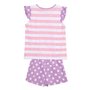 Pyjama D'Été Peppa Pig Violet Rose