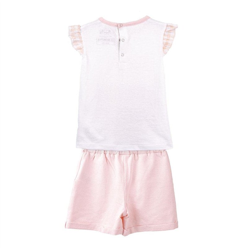 Image secondaire de CERDÁ LIFE'S LITTLE MOMENTS Mixte b Conjunto 2 Piezas French Terry Peppa Pig T shirt et shorts, Multicolore, 18 mois EU
