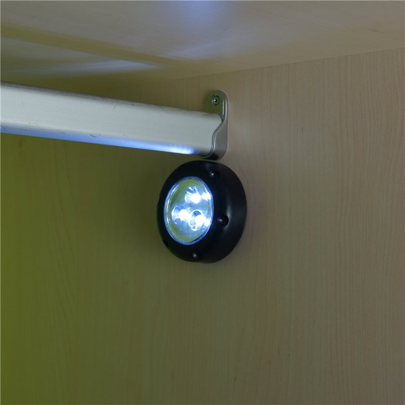 Image secondaire de Ranex 10.011.98 Éclairages de Plafond, Plastic, 0.6 W, Noir