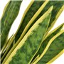 vidaXL Plante Artificielle et Pot Sansevière Décoration d'Intérieur 65 cm Vert