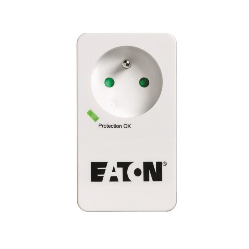 Eaton PB1F protection surtension Noir, Blanc 1 sortie(s) CA 220 - 250 V