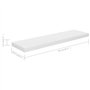 VidaXL Étagère murale flottante Blanc brillant 90x23,5x3,8 cm MDF