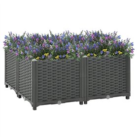 Lit surélevé 80x80x38 cm Polypropylène