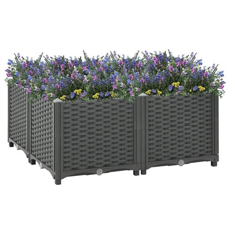 Lit surélevé 80x80x38 cm Polypropylène