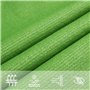 Bussandri Voile d'ombrage en polyéthylène haute densité 160 g/m² Vert clair 3,5 x 4,5 m