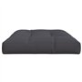 Palettensofa-Kissen Anthrazit 120x80x10 cm