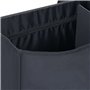 Sac de vélo simple pour porte bagages étanche 21 L Noir