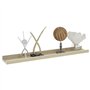 VidaXL Étagères murales 4 pcs Blanc et chêne Sonoma 60x9x3 cm