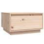 Couchtisch 55x56x32 cm Massivholz Kiefer
