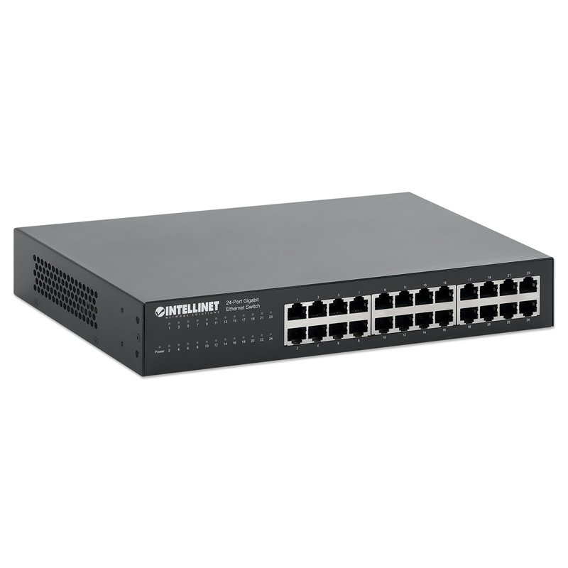 Image secondaire de Intellinet 561273 commutateur réseau Gigabit Ethernet (10/100/1000) Noir