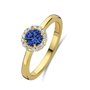 Bague Femme New Bling 9NB-1540-60 20 Doré Bleu