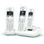 Téléphone Fixe AS690 A Trio Blanc - GIGASET - Monochrome - 20 tonalités de sonnerie - Mains libres