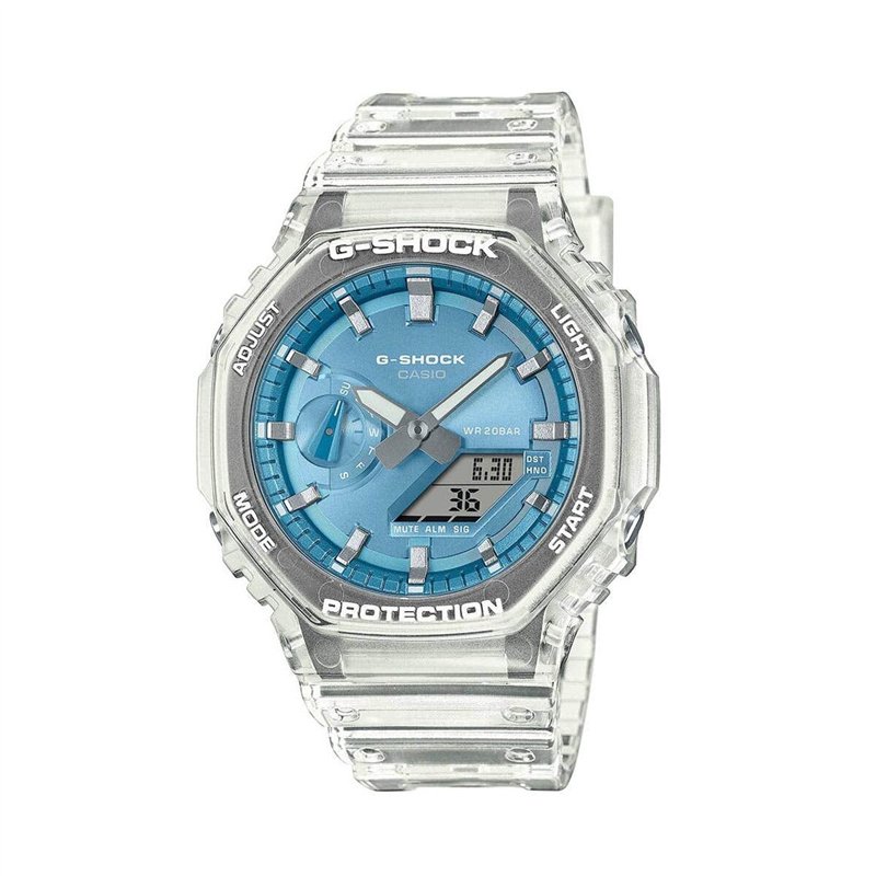 Montre Homme Casio G-Shock BRIGHT METALLIC - LIGHT BLUE (Ø 44,5 mm)