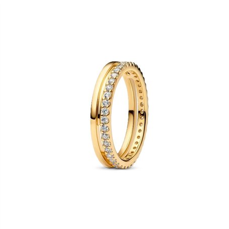 Bague Femme Pandora 163799C01-52 12 Doré