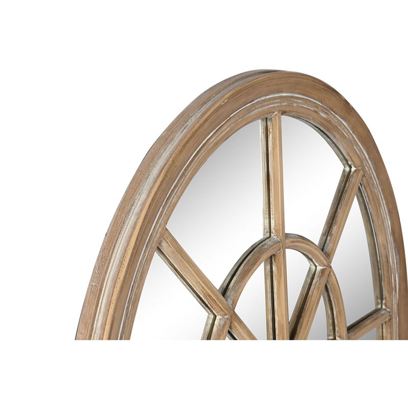 Image secondaire de Miroir mural Home ESPRIT Naturel Fenêtre Décapé 80 x 3,5 x 140 cm