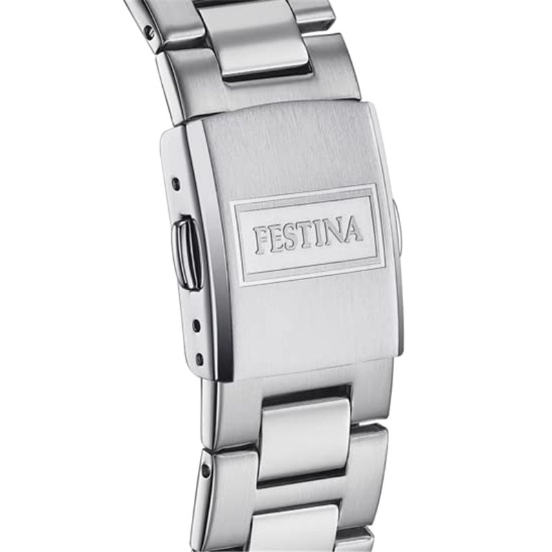 Image secondaire de FESTINA Homme Analogique-Numérique Quartz Montre avec Bracelet en Acier Inoxydable