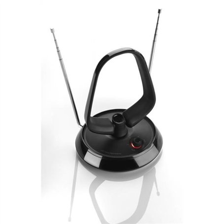 Antenne d'intérieur amplifiée - ONE FOR ALL - Avec portée de réception de 15 km - Excellente réception TNT - Filtre 3G/4G/5G/LTE