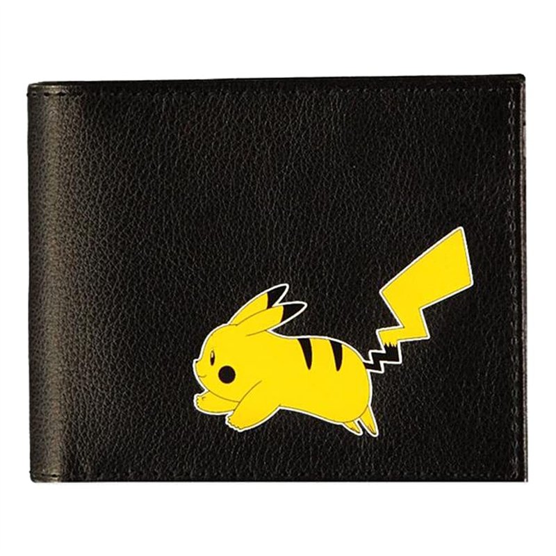 Difuzed Pika #025, Accessoire de Voyage -Portefeuille à Double pli Mixte, Noir, Taille Unique