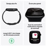 Apple Watch Series 10 GPS + Cellular - 46mm - Boîtier Slate Titanium - Bracelet Slate Milanese Loop - M/L