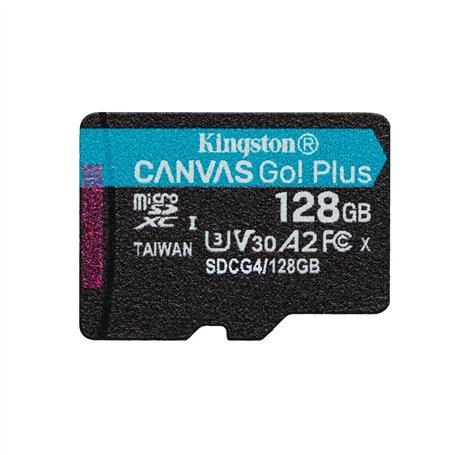 Carte Mémoire Micro SD avec Adaptateur Kingston SDCG4/128GBSP 128 GB