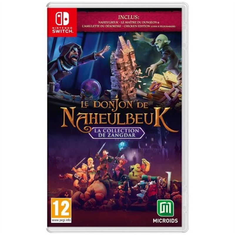 Le donjon de Naheulbeuk - La collection de Zangdar - Jeu Nintendo Switch
