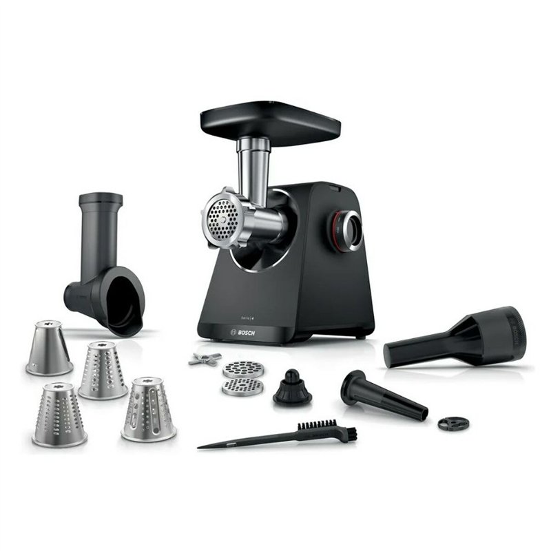 Hachoir BOSCH MFWS440B Noir Argenté Plastique 1900 W 2,5 Kg/min