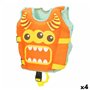 Gilet de sauvetage AquaSport 34 x 37 x 7 cm Orange (4 Unités)