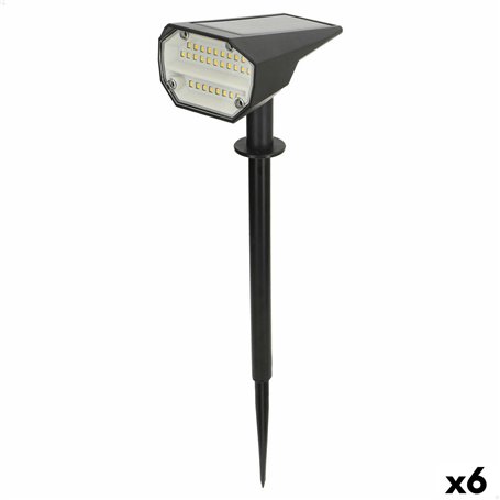 Lampe solaire Aktive 8 x 37 x 11 cm (6 Unités)