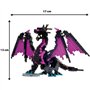Figurine en briques - BANDAI - NANOBLOCK - Dragon Deluxe - 960 pcs