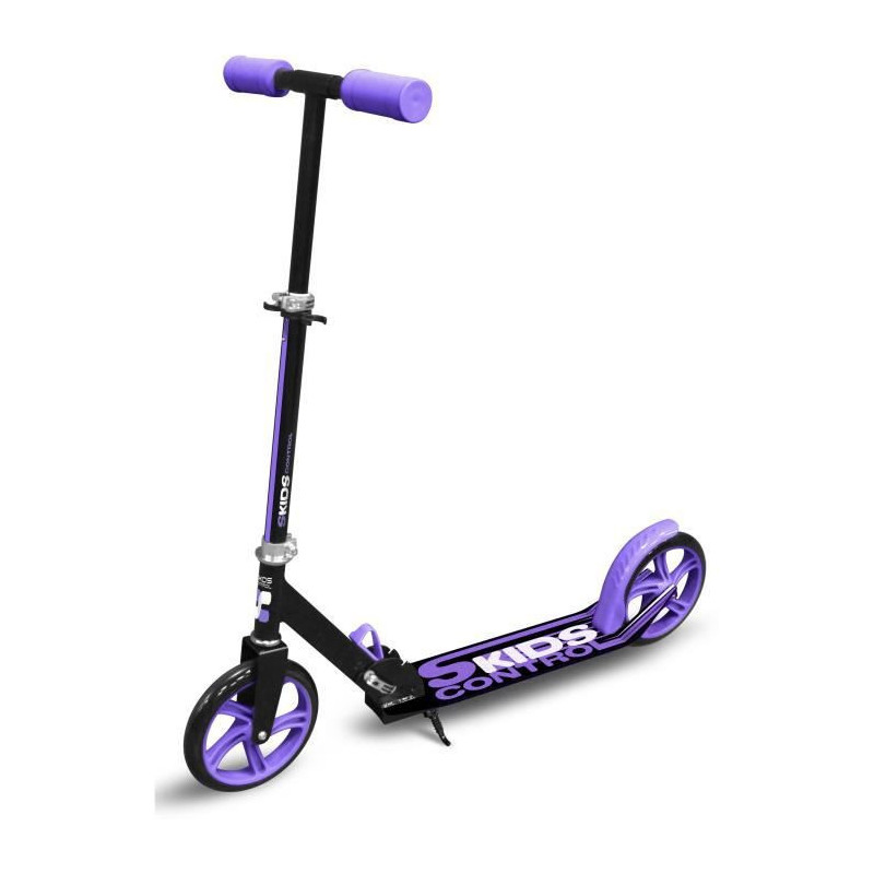 Trottinette SKIDS CONTROL Violet Pliable Pied de biche