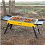 Barbecue Portable Aktive Acier 89 x 33 x 33 cm Jaune