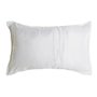 Coussin DKD Home Decor Blanc Polyester Floral 60 x 10 x 40 cm