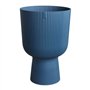 Pot de fleur - Elho - Vibes Fold Coupe - Bleu - L 30 x B 29.5 x H 45 cm - Intérieur - 100% recyclé