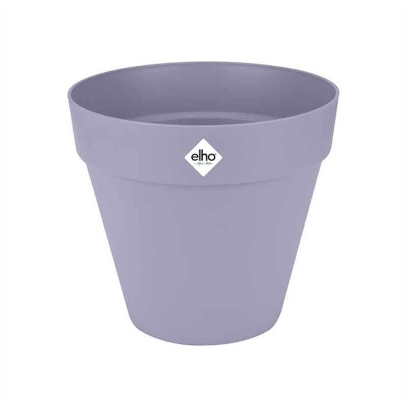 Image secondaire de Pot de fleur - Elho - Loft Urban Rond - Roues 50 - Violet - L 49 x B 48.5 x H 45 cm - Extérieur - 100% recyclé