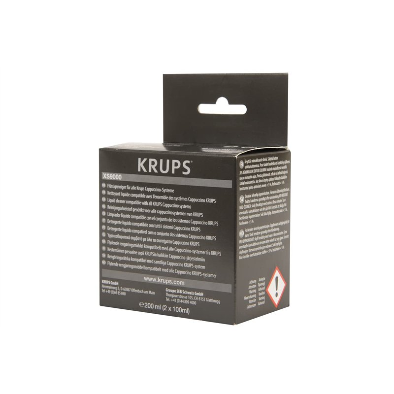 Image secondaire de Krups Lot de 2 Nettoyants Liquides pour Système Cappucino Barista XS900010
