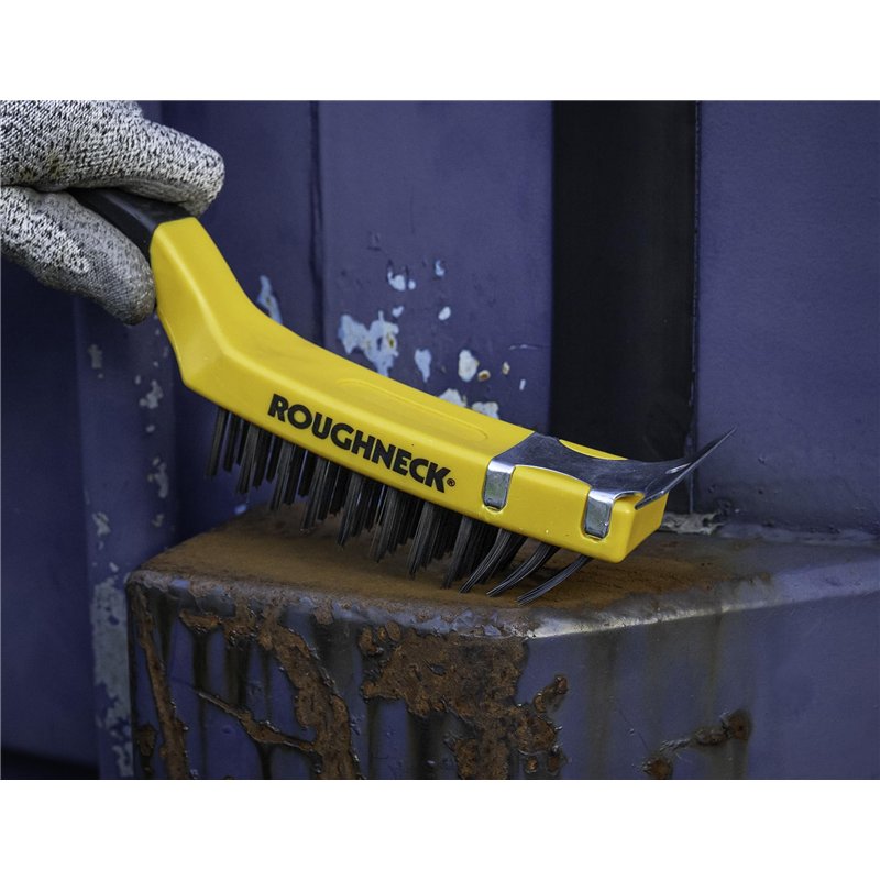 Image secondaire de Roughneck ROU52042 Brosse métallique avec grattoir