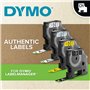 Dymo D1 Ruban 12 mm x 7 m noir sur jaune 45018