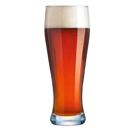 Arcoroc ARC 37111 Lot de 6 verres à bière en verre transparent 690 ml avec trait de remplissage à 0