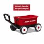 Radio Flyer Walker Wagon, Chariot de Marche à Pousser et à Tirer, Chariot de Marche 2-en-1 Rouge, de 1 à 4 Ans