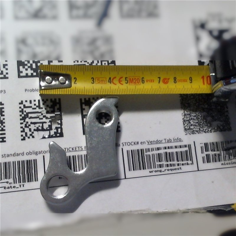 Image secondaire de Patte de Dérailleur Arrière de Vélo Cintre Alliage Vélo de Montagne arrière dérailleur Cintre Cadre Gear Support de Dérailleur A