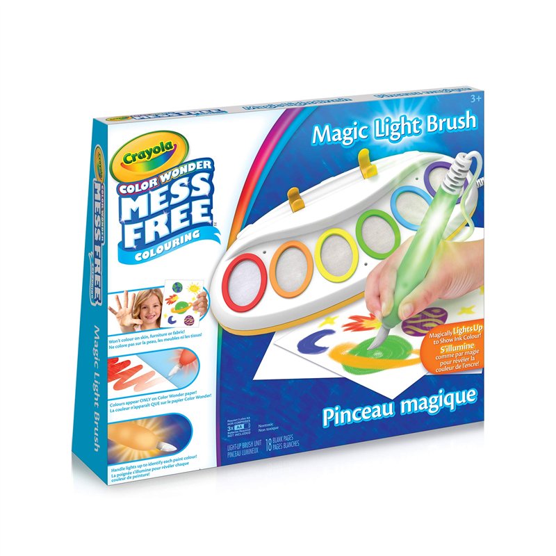 CRAYOLA Color Wonder Mess-Free Magic Light Brush