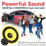 5 cm 400W- Haut-Parleur Voiture- Subwoofer
